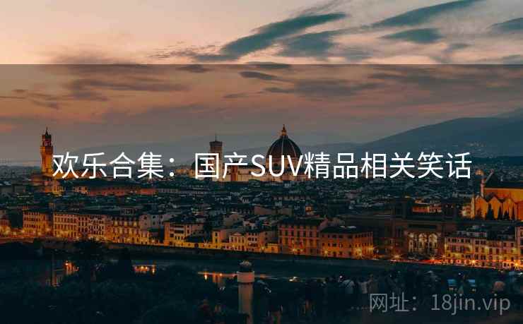 欢乐合集:国产SUV精品相关笑话 欢乐合集:国产SUV精品相关笑话
